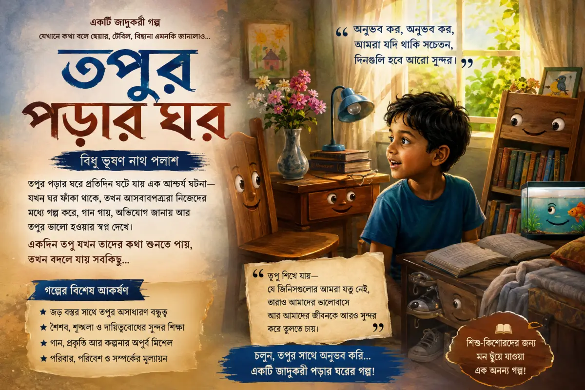 তপুর পড়ার ঘর